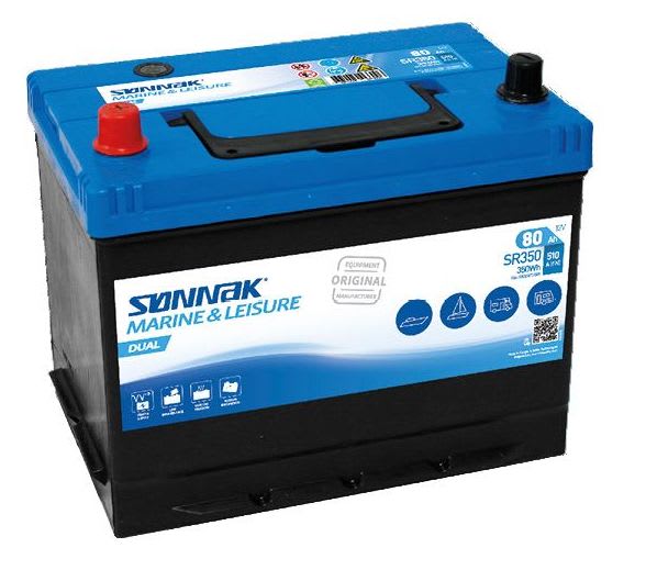 Sønnak SR350 Dual 80Ah Batteri