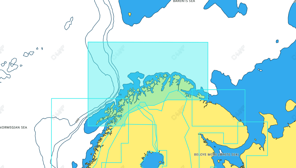 C-Map Discover Bodø til Kirkenes