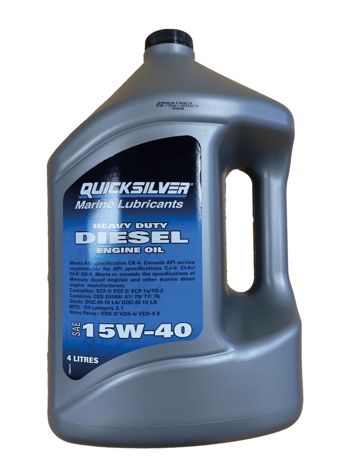 Quicksilver Motorolje 15W-40 VDS4,5 4 liter
