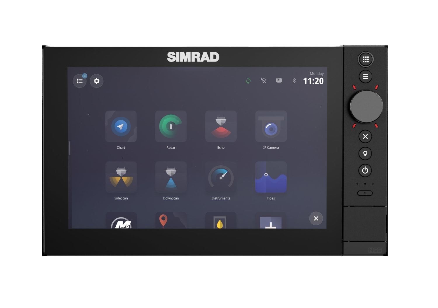 Simrad NSS 4 - 10'' kartplotter med ekkolodd