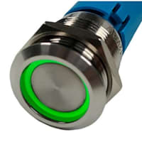 ProSupply Strømbryter m/Lys fjærbelastet Av/(På) 12V