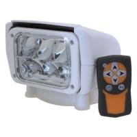 Lyskaster 150 LED 12V m/Fjernkontroll Hvit