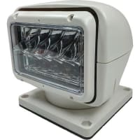 Lyskaster 220 LED 12V Hvit m/Fjernkontr.og betj.