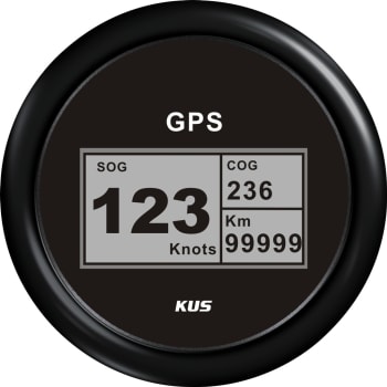 Kus fartsmåler GPS digital 85mm