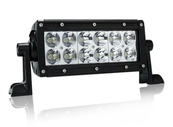 Dekkslyskaster LED 15cm 60W Sort