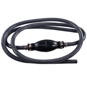 Bensinslange m/pumpe