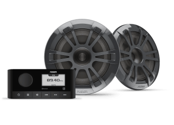 Fusion stereo- og høyttalersett MS-RA60 og EL Sport grå