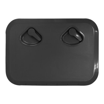 ABS-Luke 353x606mm ISO12216 Sort