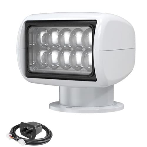 Seaflo LED Lyskaster med kablet betjeningspanel 30W Hvit