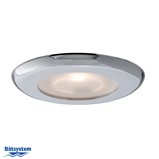 Båtsystem Taklys Nova Krom u/Bryter halogen