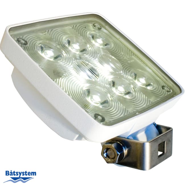 Båtsystem LED Arbeidslys 12/24V Hvit Vanntett
