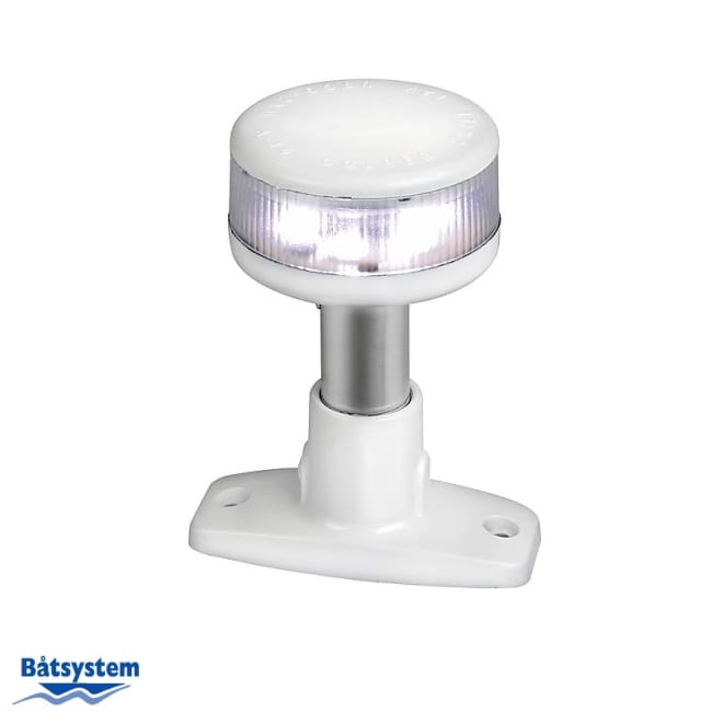 Båtsystem ankerlanterne LED 360 grader hvit 101mm
