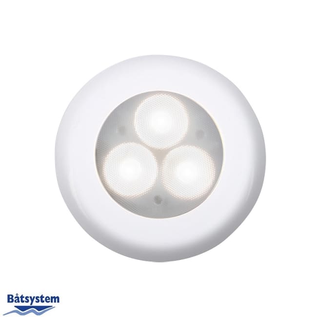 Båtsystem Downlight Nova Power LED Hvit 50gr