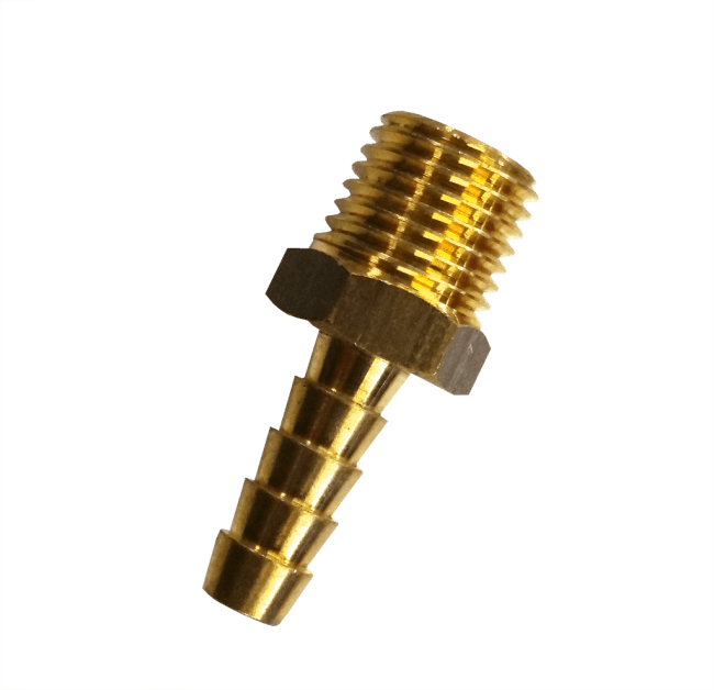 Racor Nippel 1/4" 6 mm slange