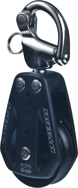 Rutgerson snap sjakkel blokk 60mm