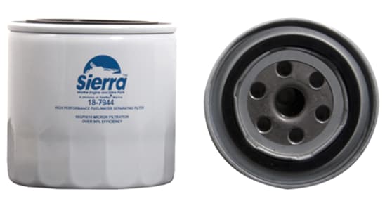 Sierra Vannutskillerfilter Kort, universal