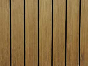 Dørkfinér 15mm sorte striper 122x122cm