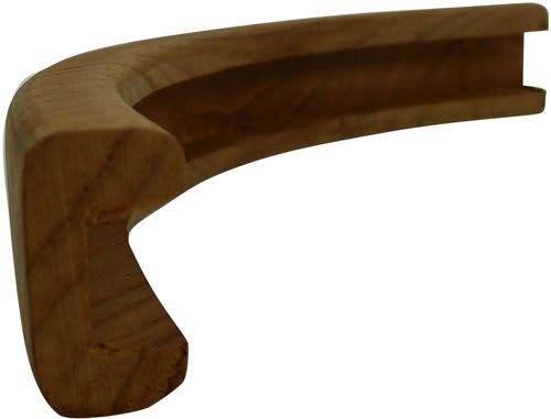 Teakhjørne Utvendig 12mm Teak