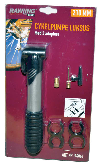 Sykkelpumpe Rookie Xl L=215Mm