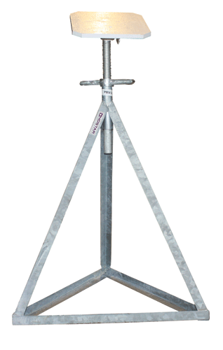 Hostar Motorbåtstøtte galv. 736-1140mm