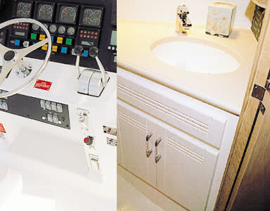 King S.B. Hvit 122X122cm 19,05mm