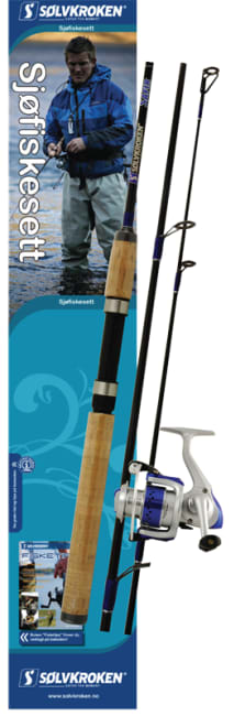 Sølvkroken fiskesett sjø 1