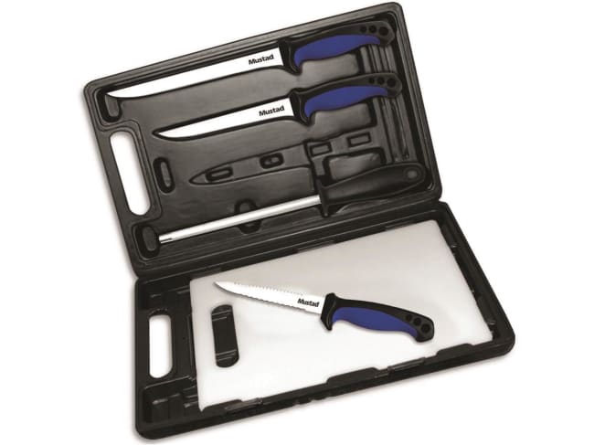 Mustad Fiskeknivsett 6 Deler
