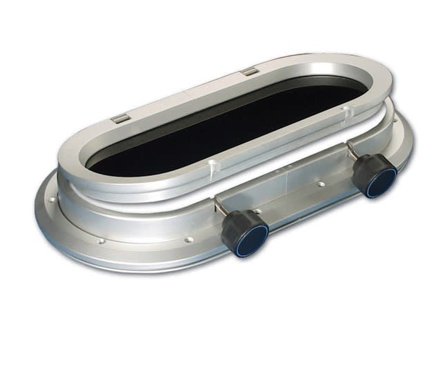 Gebo Portlight Standard Oval 375x175mm Åpningsbar