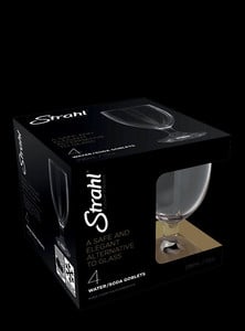 Strahl Vannglass 296ml 4pk