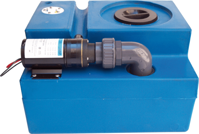 Septiktank 75 liter med Pumpe