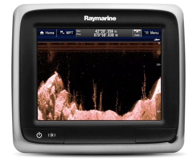 Raymarine a68 - 5,7" Multitouch DownVision/WiFi/CPT100/Silve
