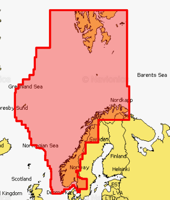 Navionics+ Xl9 49Xg SD Norge og Svalbard