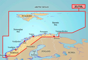 Bluechart G2 Vision VEU708L Norge Nord