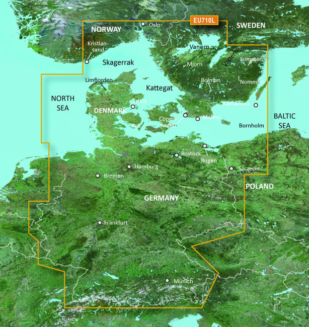 Bluechart Kart G2 Vision Skagerrak
