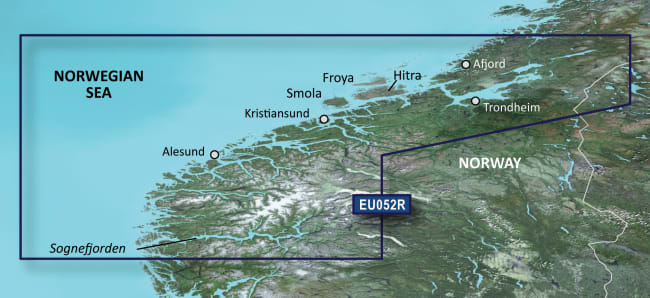 Bluechart Kart G3 Vision Sognefjorden-Trondh