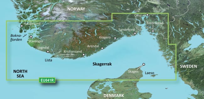 Bluechart Kart G3 Vision Oslo-Haugesund