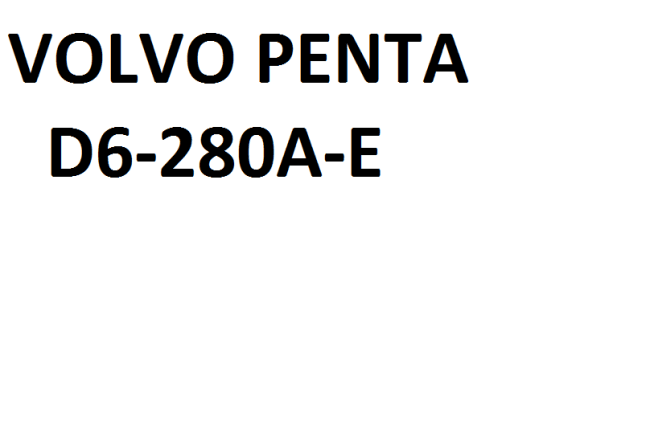 Volvo Penta D6-280A-E