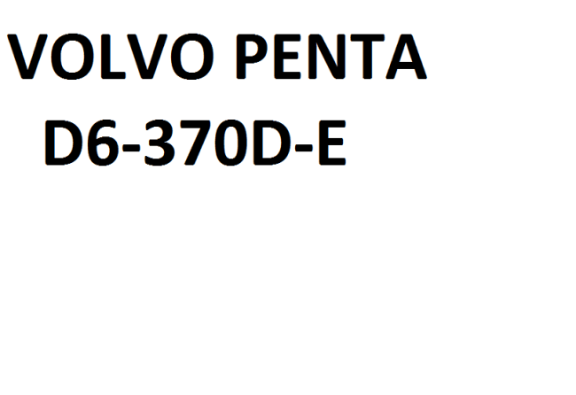 Volvo Penta D6-370D-E