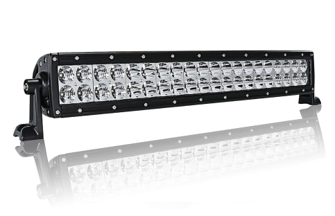 Dekkslyskaster LED 50cm 200W Sort