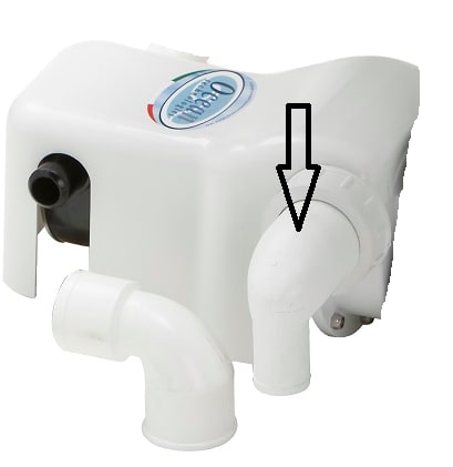 Uttak for Matromarine toalett