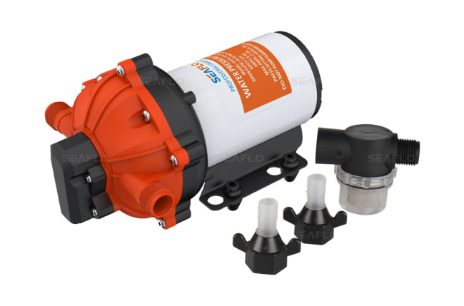 Seaflo Trykkvannspumpe 12V 51 serien 60psi
