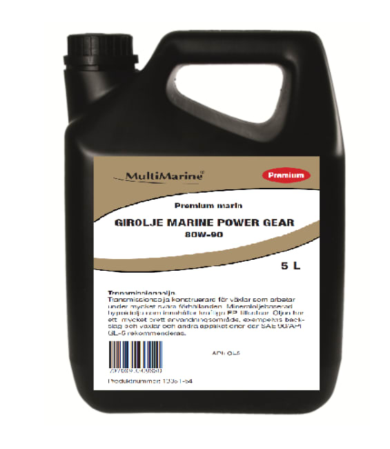 Multimarine Girolje Marine Power Gear 80W-90 5 liter