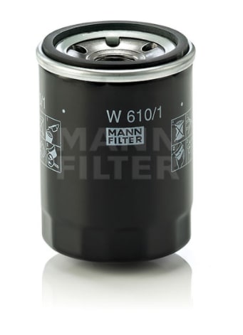 Oljefilter W 610/1 Volvo MD / Yanmar C- og SV-serie
