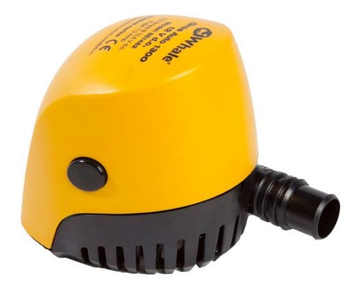 Whale Orca Auto 1300GPH lensepumpe 12v