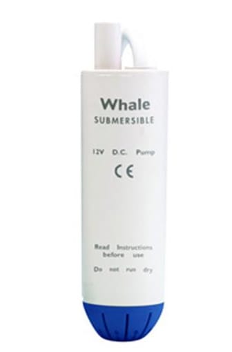 Whale Nedsenkbar Pentrypumpe 12V, 13l/m