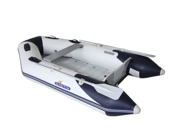 Maritim Gummibåt 280 Hvit/Blå - slideshow 5