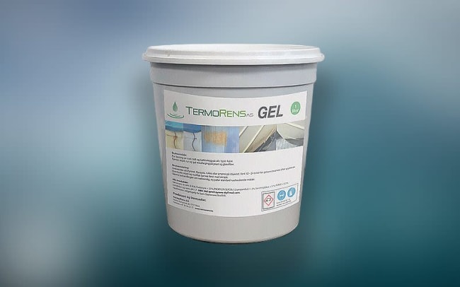 Termorens Gel 1 liter - fjerner rust, salt og kalkbelegg