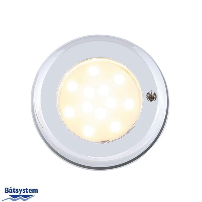 Båtsystem Downlight Nova LED Krom m/Bryter