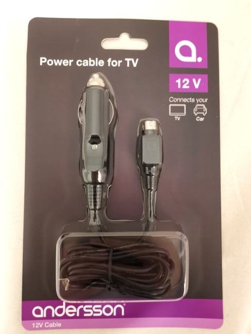 Power Kabel for 12V 2m 4pin