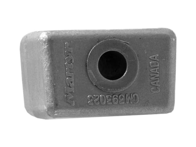 OMC Blokkanode aluminium midt smal